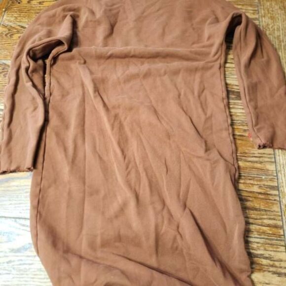 Frank & Eileen - Isabelle Funnel Neck Dress - Cinnamon sz Small - Picture 3 of 7